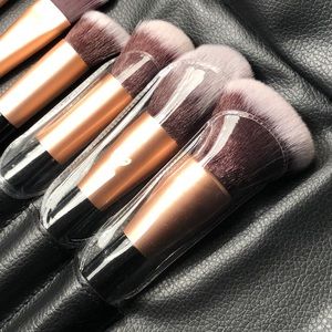 Anjou Make Up Brush Set, 16pcs Premium Brushes